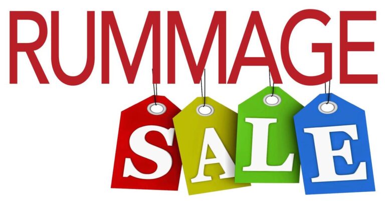 Rummage Sale Sign 768x411
