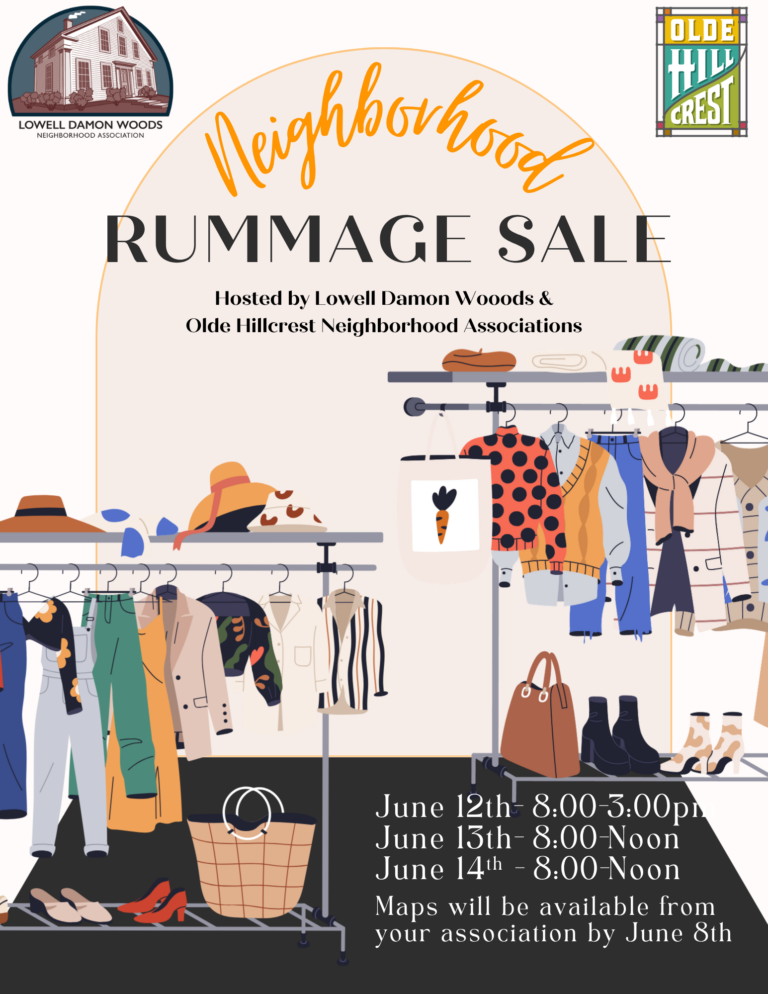 2026 Rummage Flyer 768x994
