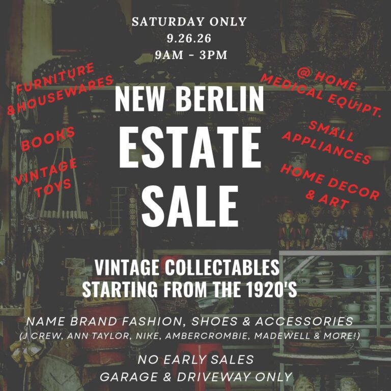 Vintage Photo Background Yard Sale Instagram Post 2 768x768